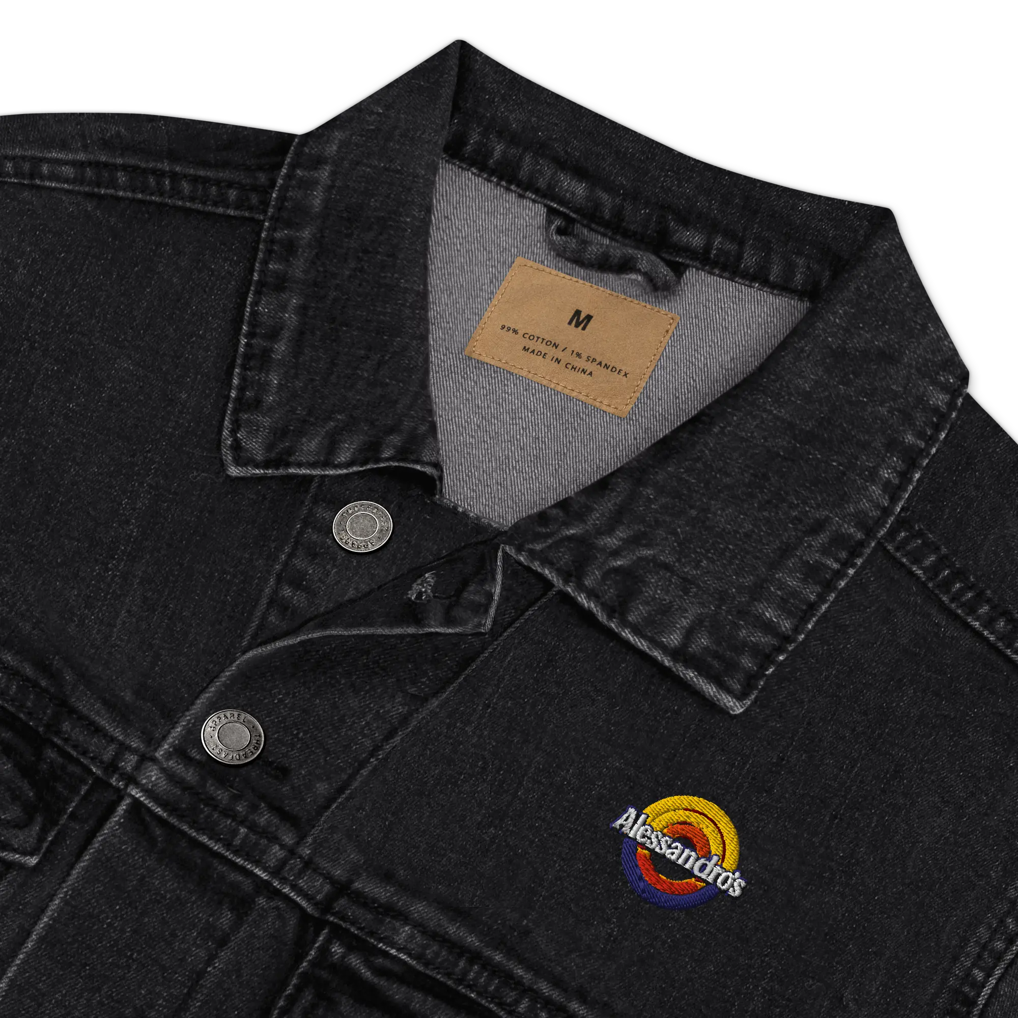 Alessandro's Unisex denim jacket - Alessandro's